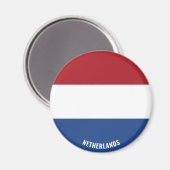 Patriottisch Vlag charmerend Magneet (Voorkant / Achterkant)