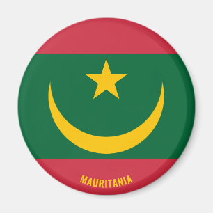 Patriottisch vlaggenstaatvaartuig van Mauritanië Magneet