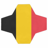 Patriottisch Voetbal met Belgische vlag (Enkel)