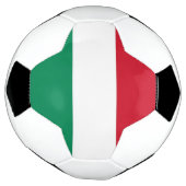 Patriottisch Voetbal met Hongaarse vlag (Gedraaid)