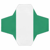 Patriottisch Voetbal met Nigeriaanse vlag (Enkel)