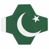 Patriottisch Voetbal met Pakistaanse vlag (Enkel)