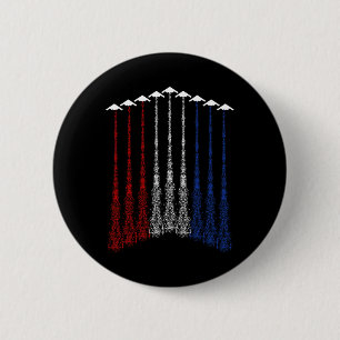 Patriottisch voor mannen - 4 juli voor mannen USA Ronde Button 5,7 Cm