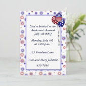 Patriottisch vuurwerk kaart (Staand voorkant)