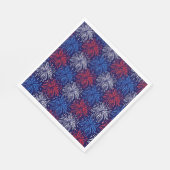 Patriottisch vuurwerk servet (Hoek)