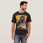 patriottisch WWWII-poster t-shirt (Voorkant volledig)