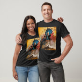patriottisch WWWII-poster t-shirt (Unisex)