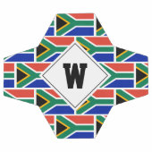 Patriottisch ZUID-AFRICA FLAG Monogram Voetbal (Enkel)
