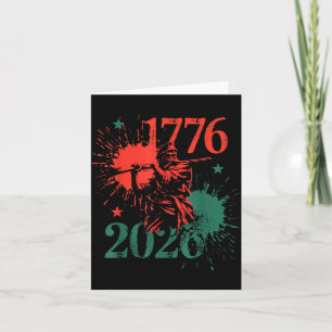 Patriottische 1776 2026 Amerikaanse Dom - Modern 2 Kaart