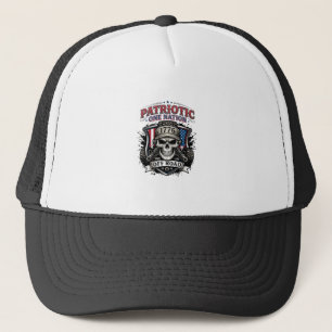 Patriottische 1776 Off Road Schedel Monstertruck Z Trucker Pet