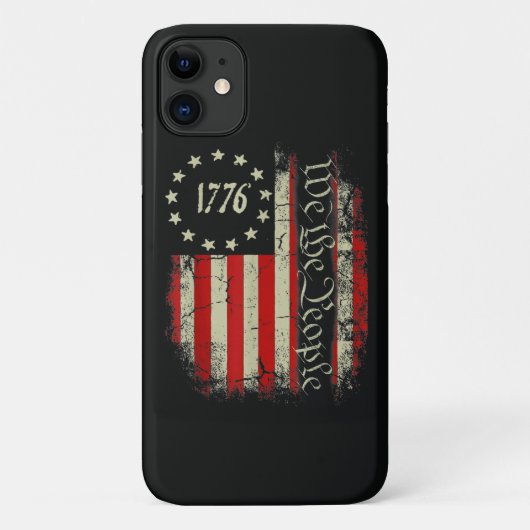 Patriottische 4 juli Amerika Case-Mate iPhone Case (Achterkant)