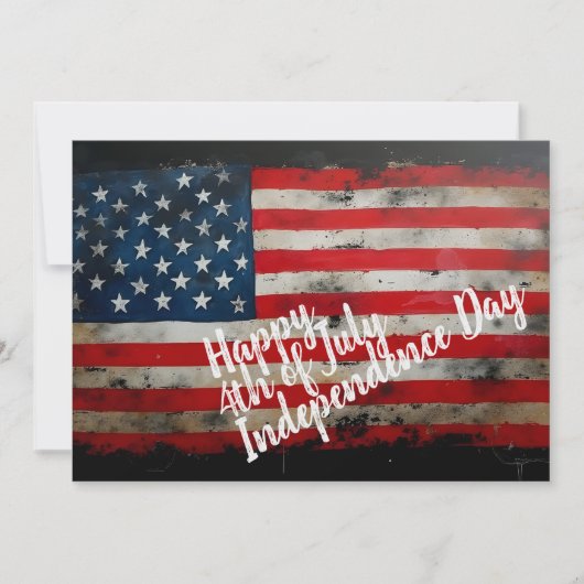 Patriottische 4 juli Onafhankelijkheidsdag Kunst (Voorkant)