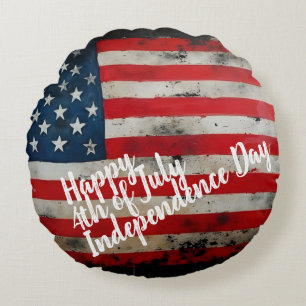 Patriottische 4 juli Onafhankelijkheidsdag Kunst Rond Kussen