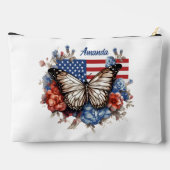 Patriottische 4 juli vlinder groot etui (Achterkant)