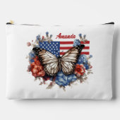 Patriottische 4 juli vlinder groot etui (Voorkant)