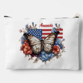 Patriottische 4 juli vlinder groot etui (Achterkant)