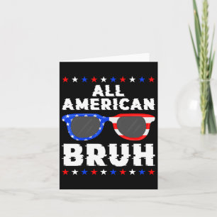 Patriottische 4th of July Boys Tiener Kinder All A Kaart