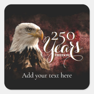 Patriottische Adelaar 250 Jaar Sticker