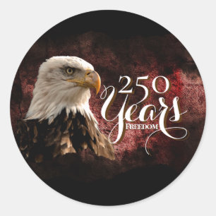 Patriottische Adelaar 250 Jaar Sticker