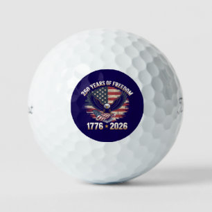 Patriottische Adelaar 250 Jaar Vrijheid Golfballen