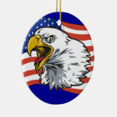 Patriottische adelaar 2 keramisch ornament (Rechts)
