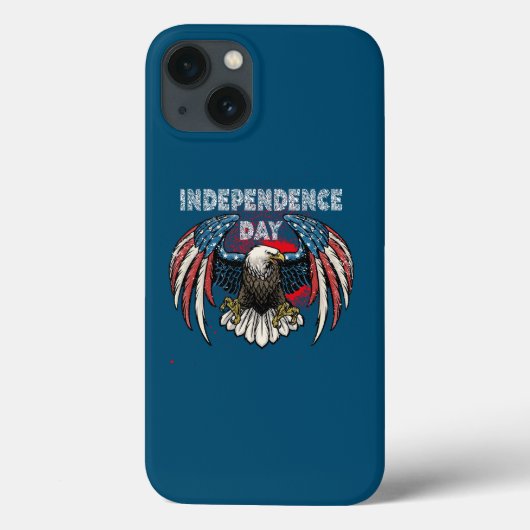 Patriottische Adelaar juli 4 juli 4 juli Case-Mate iPhone Case (Achterkant)