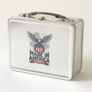 Patriottische Adelaar Made in America Vintage