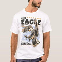 Patriottische Adelaar met “The American Eagle” 
