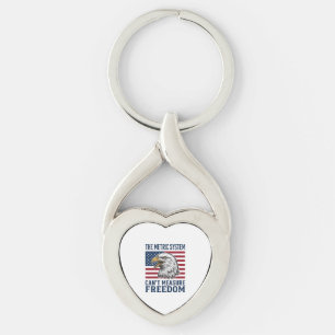 Patriottische Adelaar Vrijheid Citaat Vintage Vect Sleutelhanger
