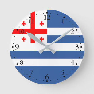 Patriottische Adzjaarse vlag Ronde Klok