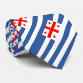 Patriottische Adzjaarse vlag Stropdas (Opgerold)