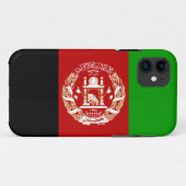 Patriottische Afghanistan vlag Case-Mate iPhone Case (Achterkant (horizontaal))