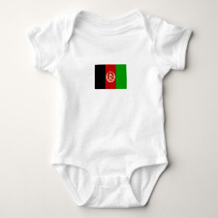 Patriottische Afghanistan vlag Romper