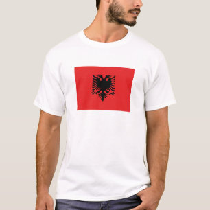 Patriottische Albanese vlag T-shirt