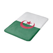 Patriottische Algerijnse vlag Badmat (Gekanteld)