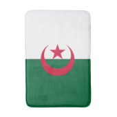 Patriottische Algerijnse vlag Badmat (Voorkant Verticaal)