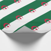Patriottische Algerijnse vlag Cadeaupapier (Hoek)