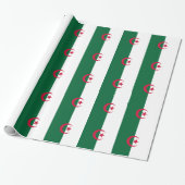 Patriottische Algerijnse vlag Cadeaupapier (Uitgerold)