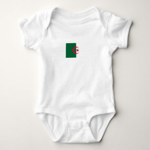 Patriottische Algerijnse vlag Romper