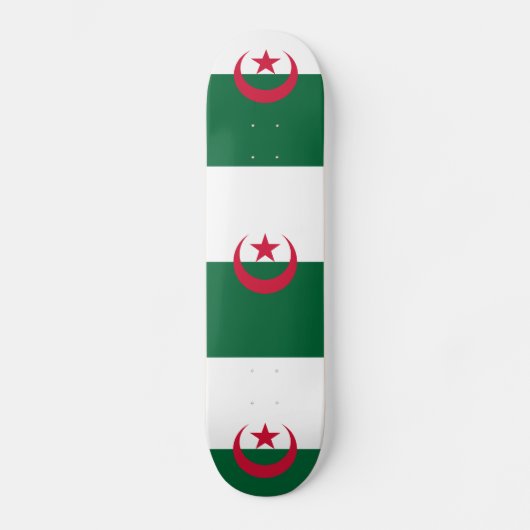 Patriottische Algerijnse vlag Skateboard (Voorkant)