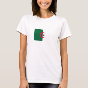 Patriottische Algerijnse vlag T-shirt