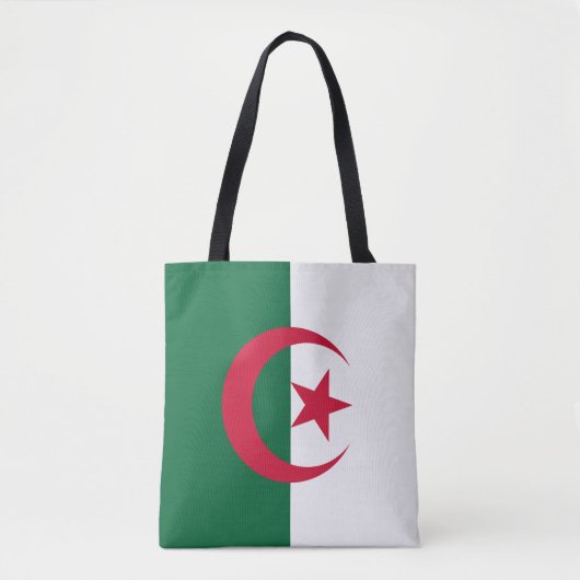Patriottische Algerijnse vlag Tote Bag (Voorkant)