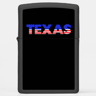 Patriottische American Red White en Blue Texas