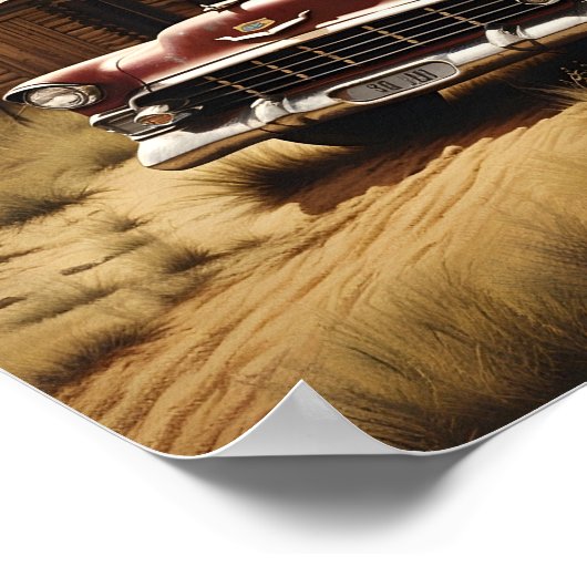  patriottische americana auto digitale print (Hoek)