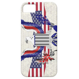 Patriottische Amerikaanse adelaar iPhone 11 Hoesje