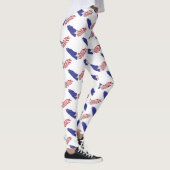 Patriottische Amerikaanse adelaar Thunder_Cove Leggings (Rechts)