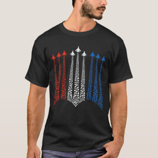 Patriottische Amerikaanse familie 4 juli T-shirt