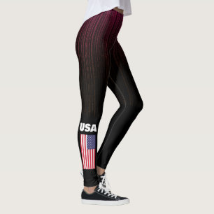 Patriottische Amerikaanse Leggings