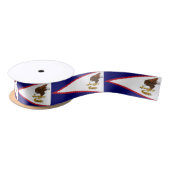 Patriottische Amerikaanse Samoa Flag Lint (Spoel)