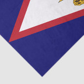 Patriottische Amerikaanse Samoa Flag Tissuepapier (Detail)